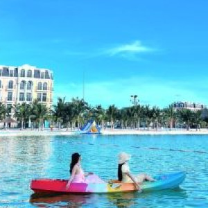 Hồ Lagoon, Đồi Rồng – hồ nước mặn nhân tạo lớn nhất Đông Nam Á