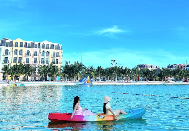 Hồ Lagoon, Đồi Rồng - hồ nước mặn nhân tạo lớn nhất Đông Nam Á